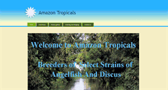 Desktop Screenshot of amazontropicals.net
