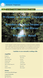 Mobile Screenshot of amazontropicals.net